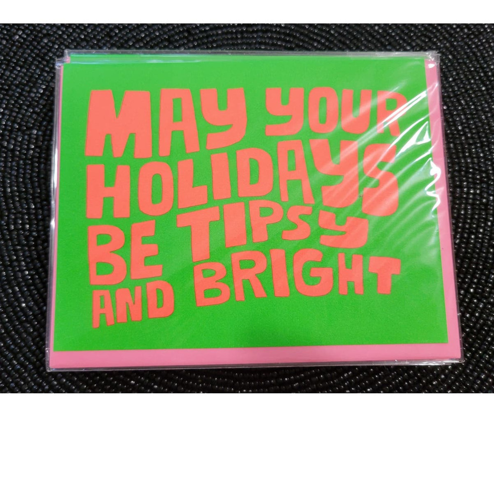 TIPSY AND BRIGHT Holiday cards Bundle
